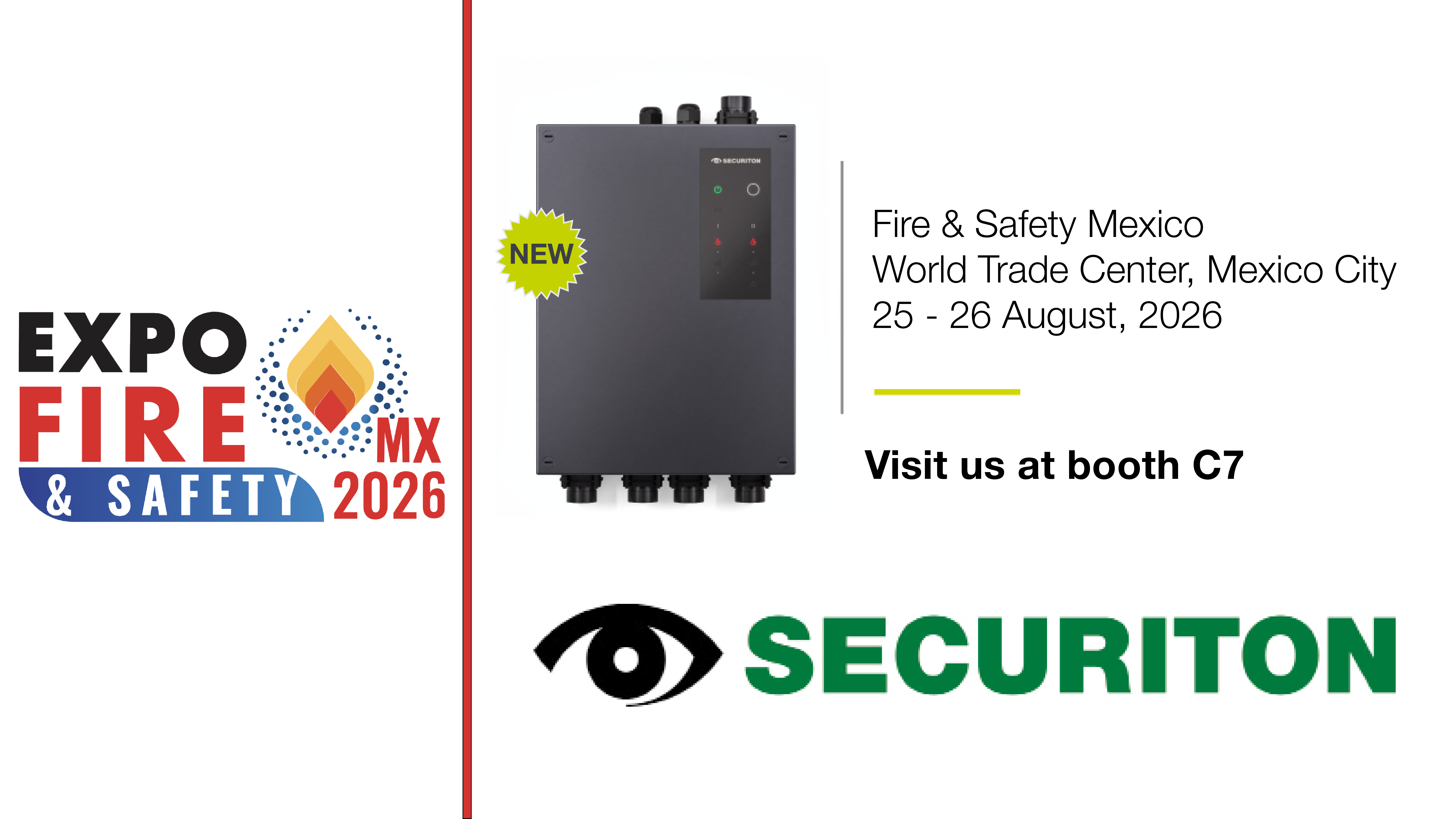 Event Ankündigung Fire & Safety Mexico 2026