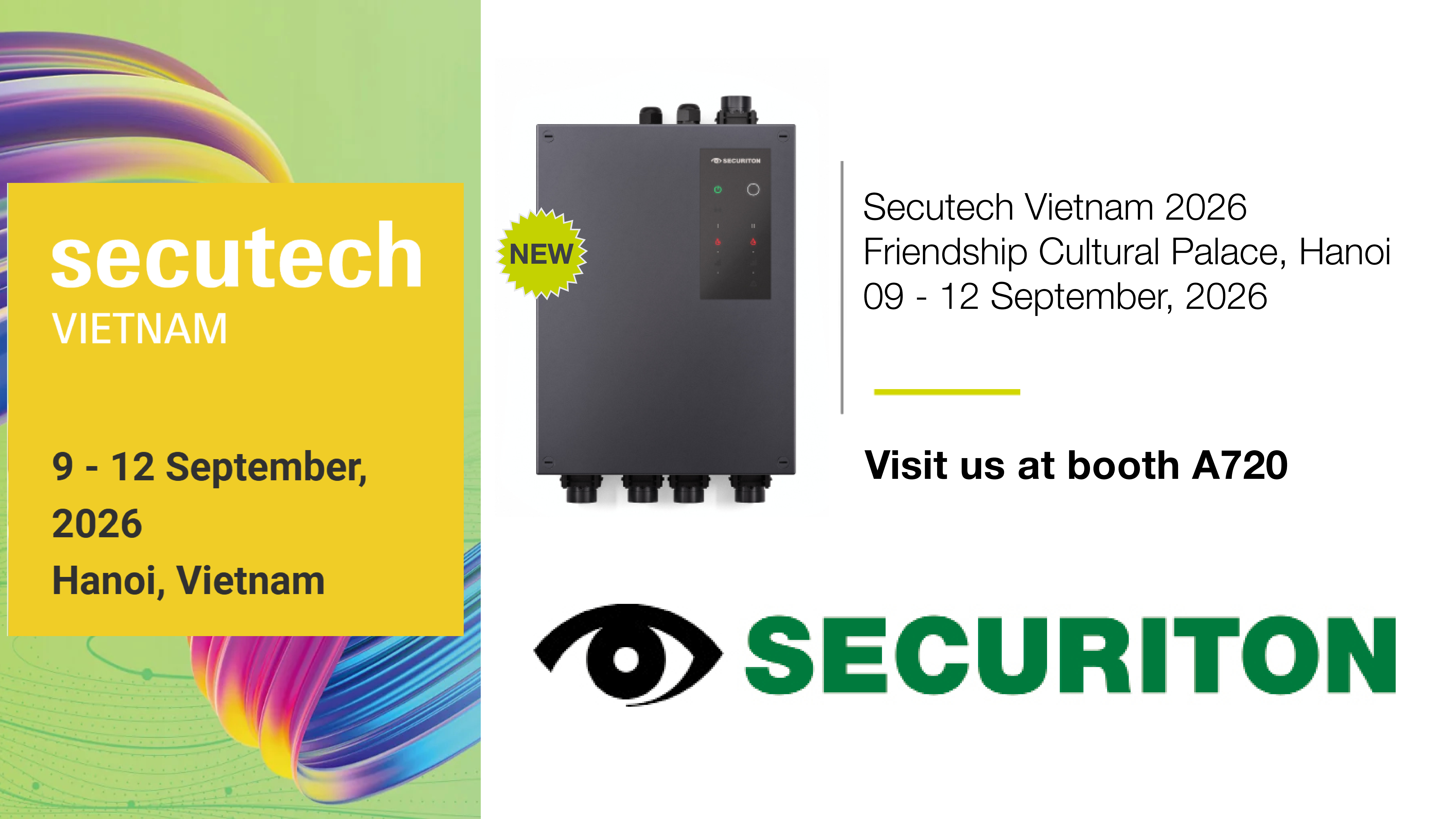 Event ankündigung secutech vietnam