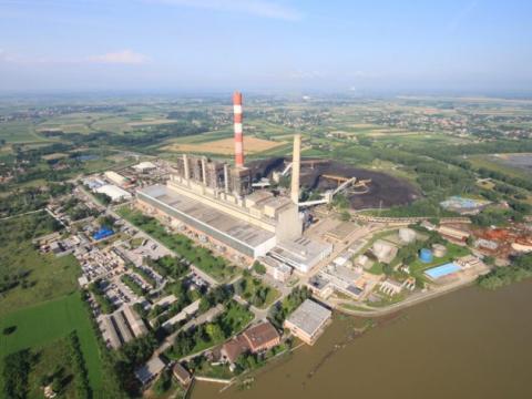 Serbian power station
