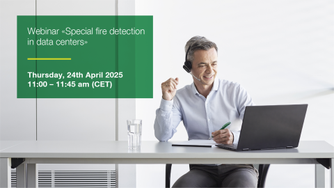 Webinar "Special fire detection in data centers"